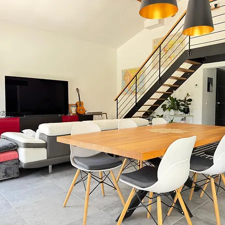 Belle Maison Avec Jacuzzi Et Piscine Chauffe Вилла *